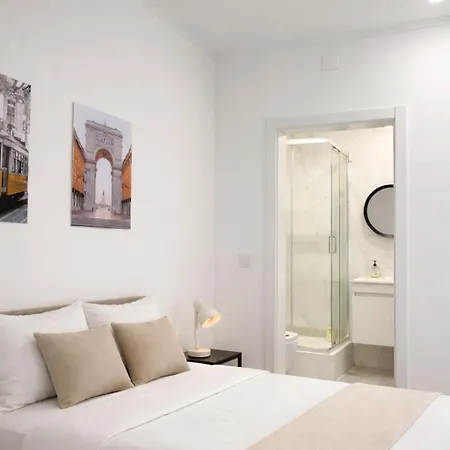 Pensjonat Aurea Lisbon-quarto Privado No Centro